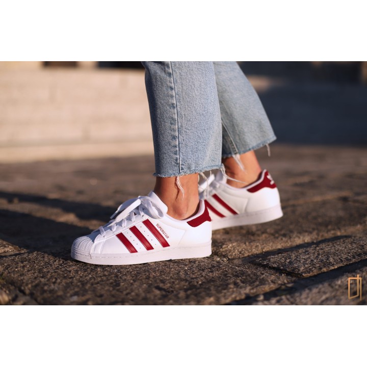 Adidas Superstar Burgundy