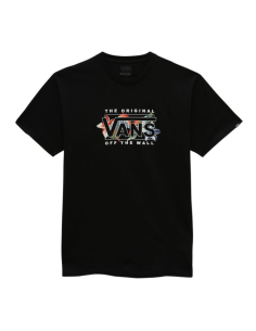 VANS T-shirt LUCID FLORAL VN0A7PK9BLK 2