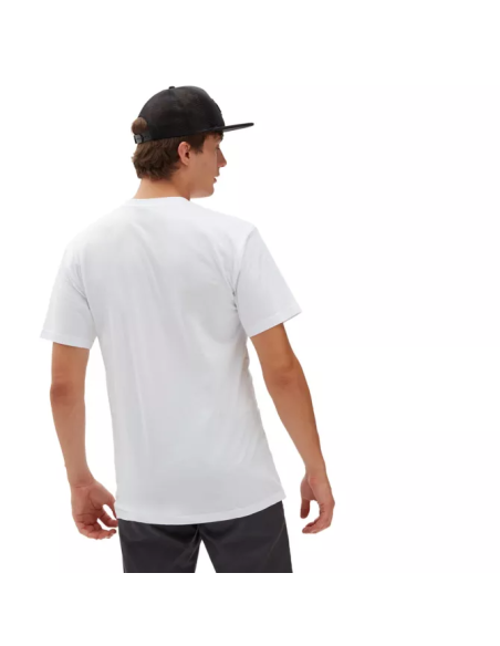 VANS Left Chest Logo White  T-shirt -VN0A3CZEYB2