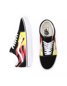 VANS Old Skool (FLAME)BLACK - VN0A38G1PHN 2