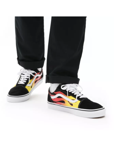VANS Old Skool (FLAME)BLACK -...