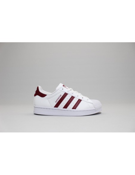 Adidas Originals Superstar White/Burgundy (GY3333)