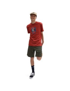 Vans Death Blooms T-shirt Chili Oil - VN0A7PKISQ6 2