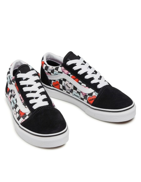 Vans Youth Candy Heart Old Skool Black - VN0A5EE6ABY