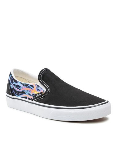 Vans Electric Flame Classic Slip-On Black - VN000XG8B03