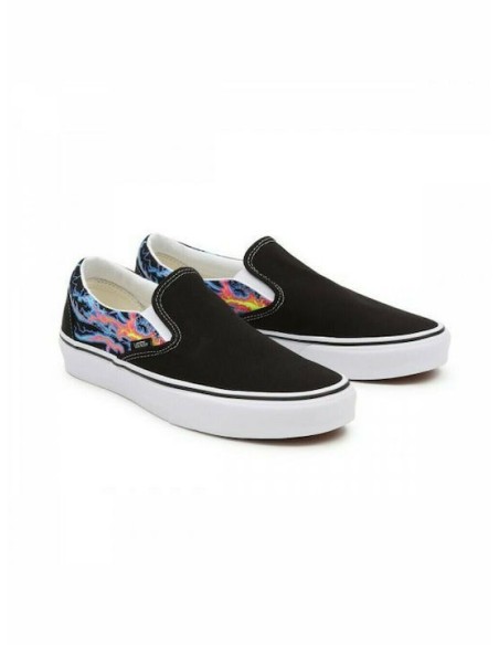 Vans Electric Flame Classic Slip-On Black - VN000XG8B03