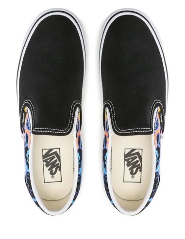 Vans Electric Flame Classic Slip-On Black - VN000XG8B03
