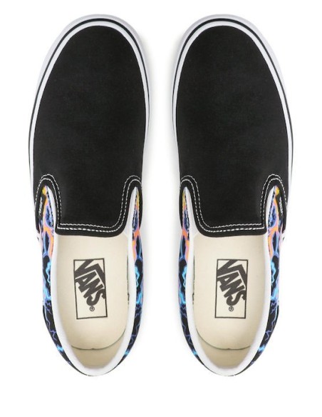 Vans Electric Flame Classic Slip-On Black - VN000XG8B03