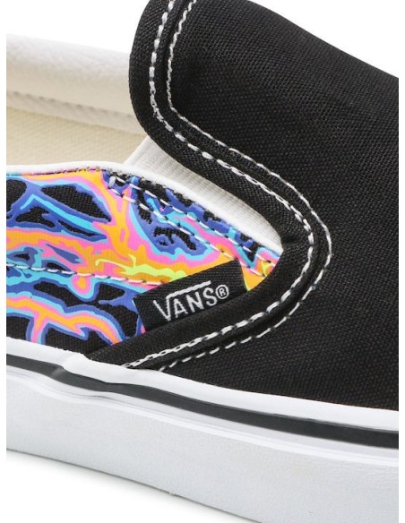Vans Electric Flame Classic Slip-On Black - VN000XG8B03