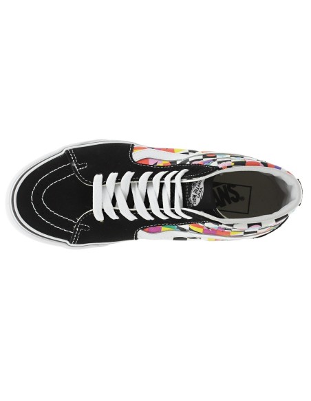 Vans SK8-Hi Shoes Floral Checkboard - VN0A7Q5NB05