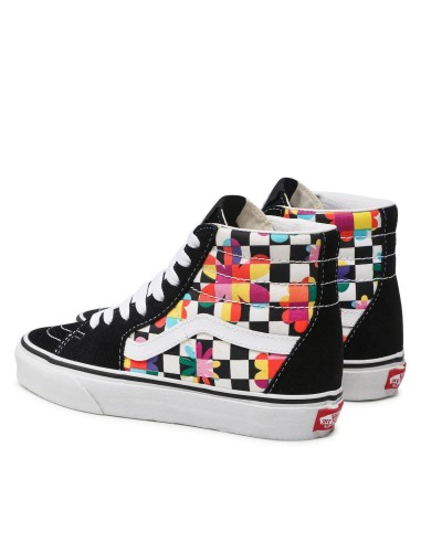 Vans SK8-Hi Shoes Floral Checkboard - VN0A7Q5NB05