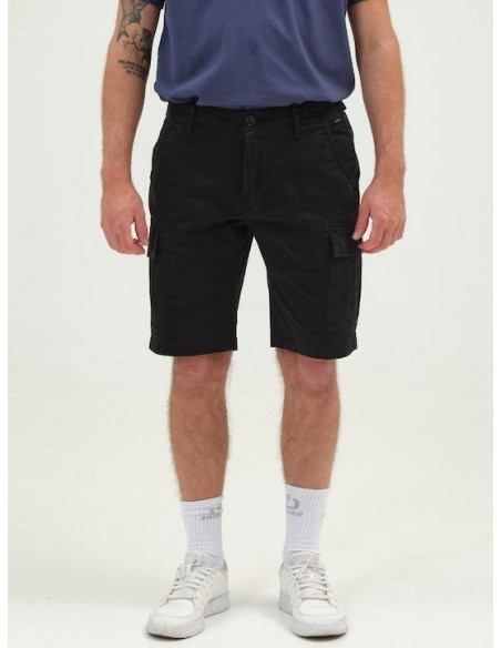 Emerson Ανδρική Βερμούδα Cargo Black - 211.EM47.95