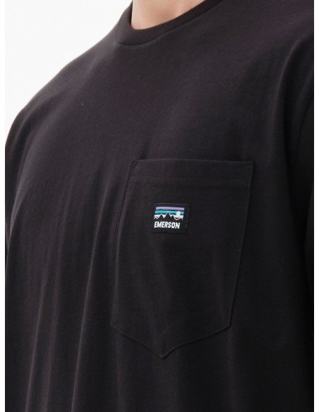 Emerson Men's T-shirt Black - 221.EM33.98