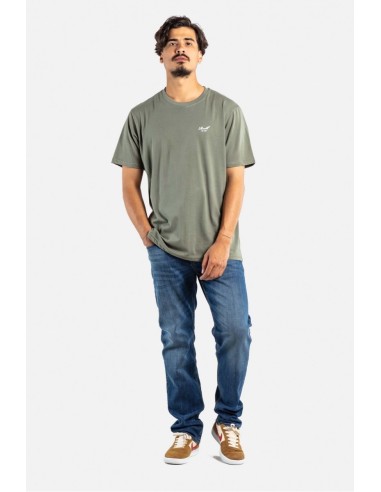 Reell Regular Logo T-shirt Grey Green
