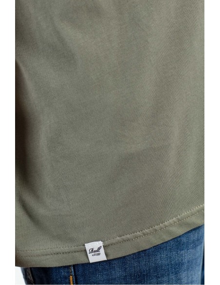 Reell Regular Logo T-shirt Grey Green
