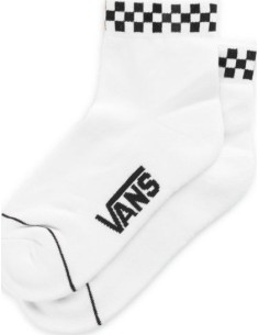 Vans Peek-A-Check Crew Women's Socks White - VN0A3Z92YB2