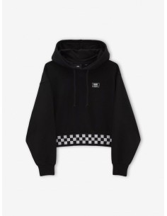 Vans Boom Boom Check Hoodie - VN0A7YKFBLK 2
