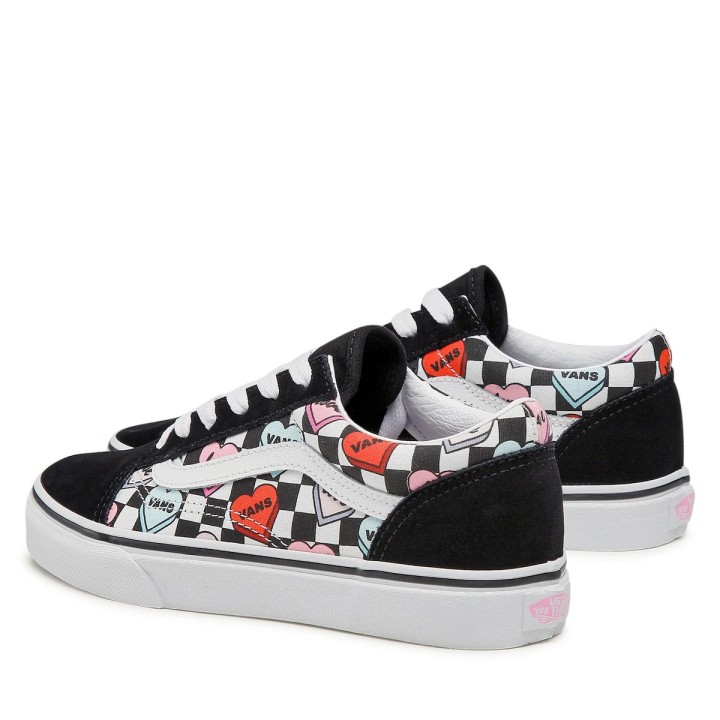 Vans Youth Candy Heart Old Skool Black - VN0A5EE6ABY