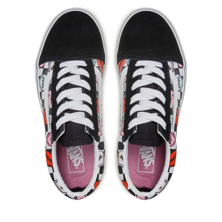 Vans Youth Candy Heart Old Skool Black - VN0A5EE6ABY