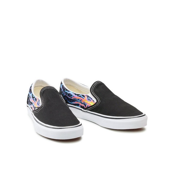 Vans Electric Flame Classic Slip-On Black - VN000XG8B03