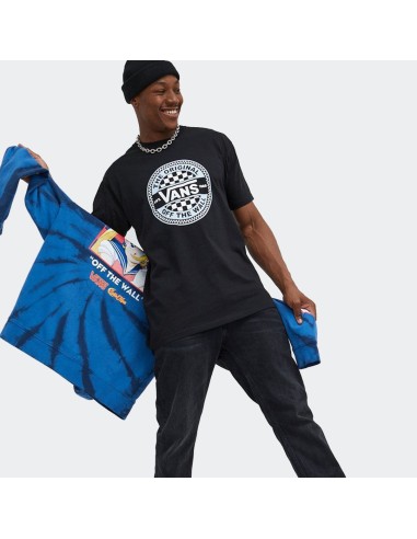 Vans Circle Checker T-shirt Black - VN0A7S7CBLK