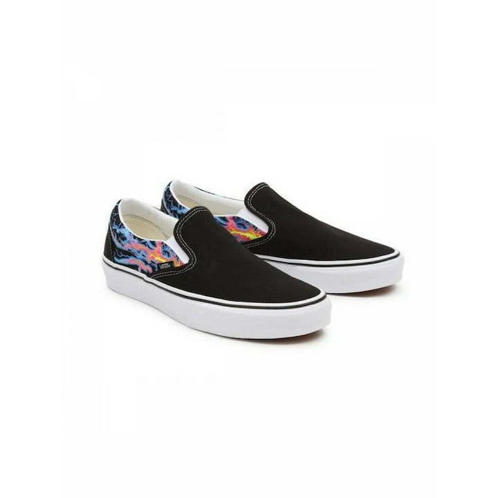 Vans Electric Flame Classic Slip-On Black - VN000XG8B03