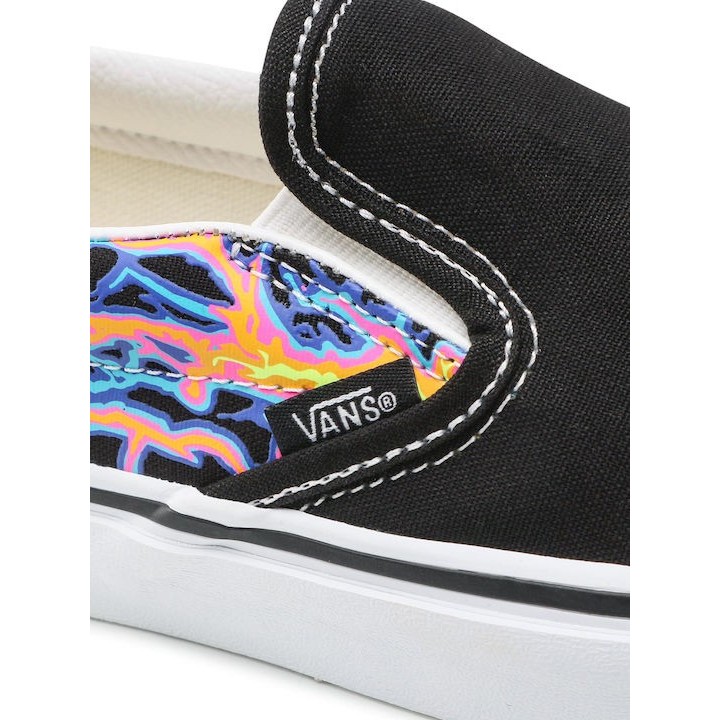 Vans Electric Flame Classic Slip-On Black - VN000XG8B03