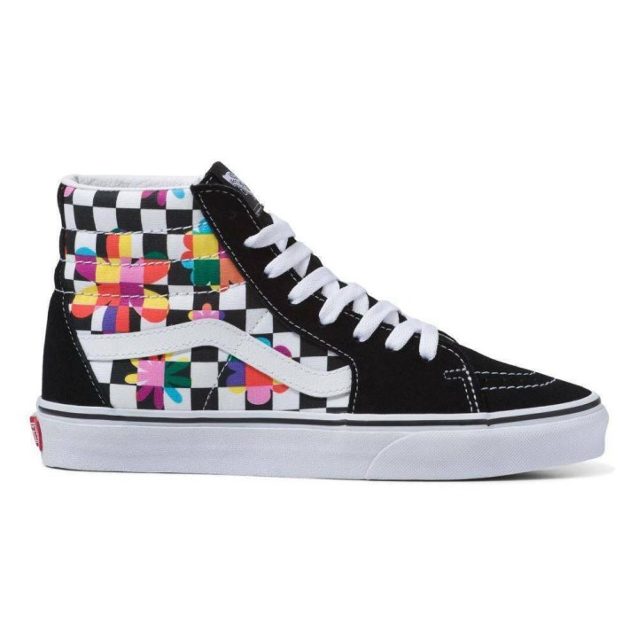 Vans SK8-Hi Shoes Floral Checkboard - VN0A7Q5NB05