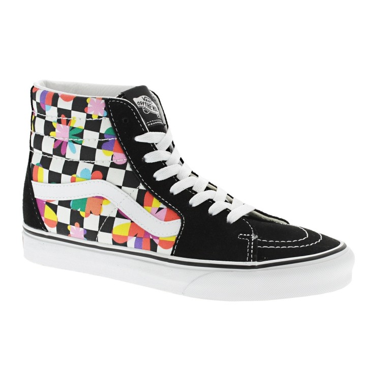 Vans SK8-Hi Shoes Floral Checkboard - VN0A7Q5NB05