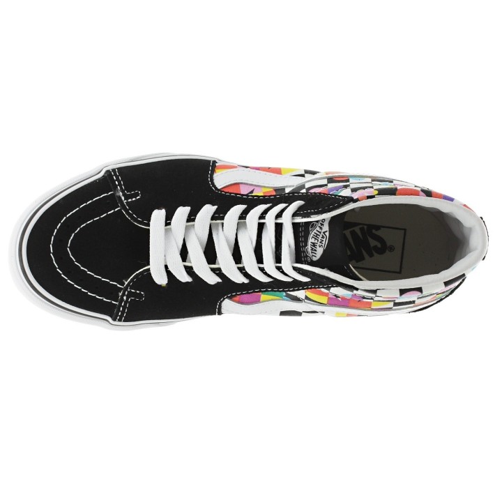 Vans SK8-Hi Shoes Floral Checkboard - VN0A7Q5NB05