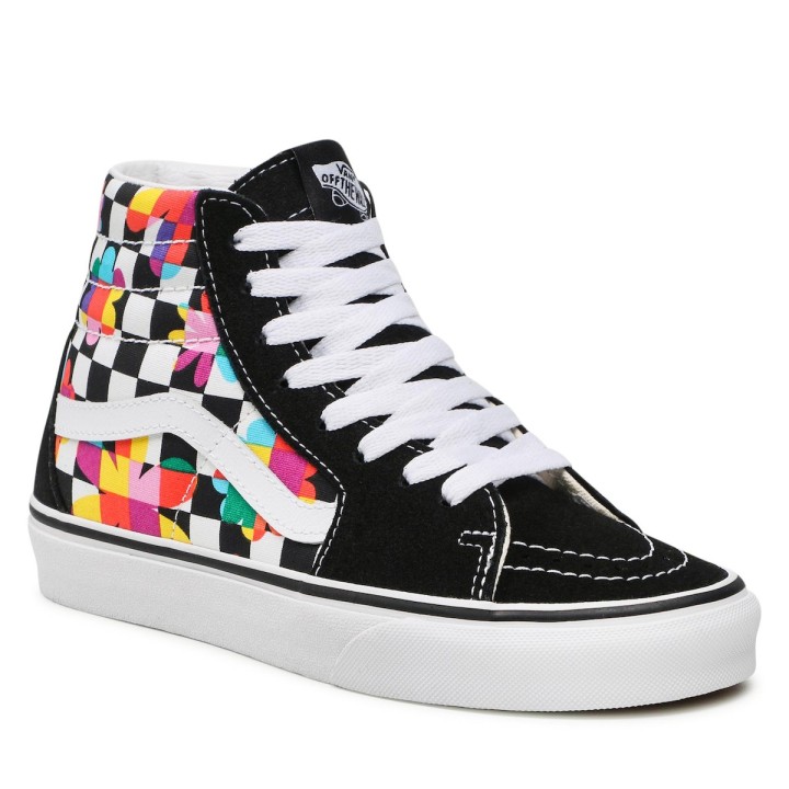 Vans SK8-Hi Shoes Floral Checkboard - VN0A7Q5NB05