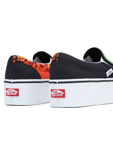 Vans Classic Slip-On Stackform Paradoxical Black - VN0A7Q5RBML
