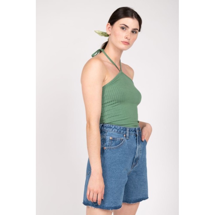 24 COLOURS Shorts Blue Denim - 80298b
