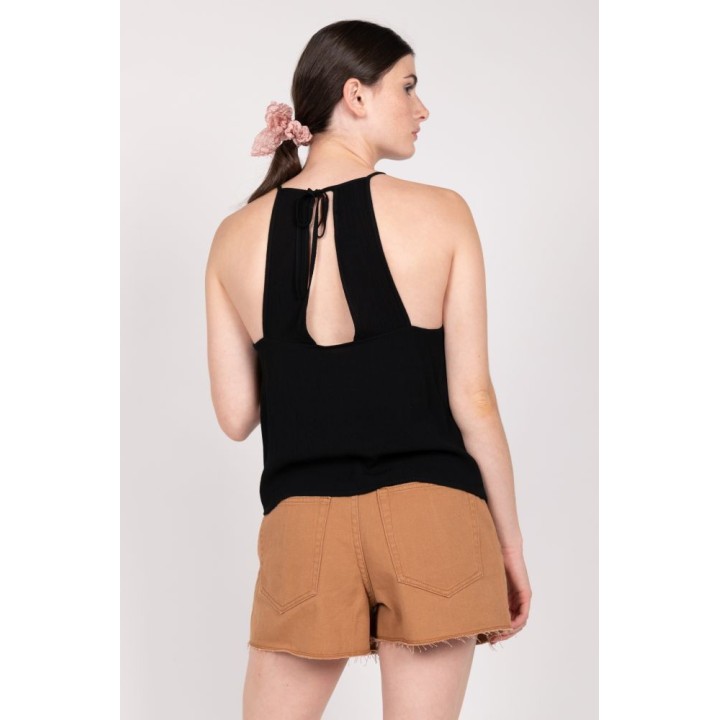 24 COLOURS Brown Denim Shorts - 80299a