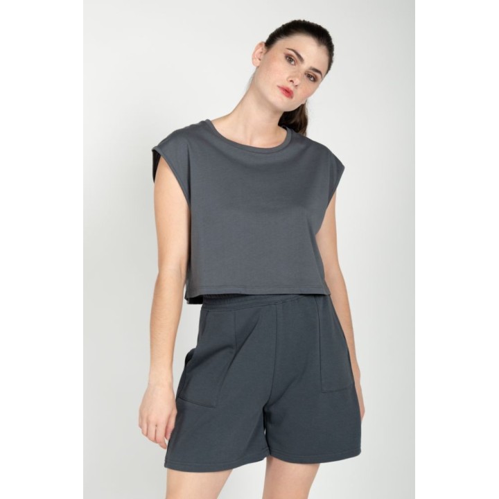 24 COLOURS Shorts Anthracite - 60632a