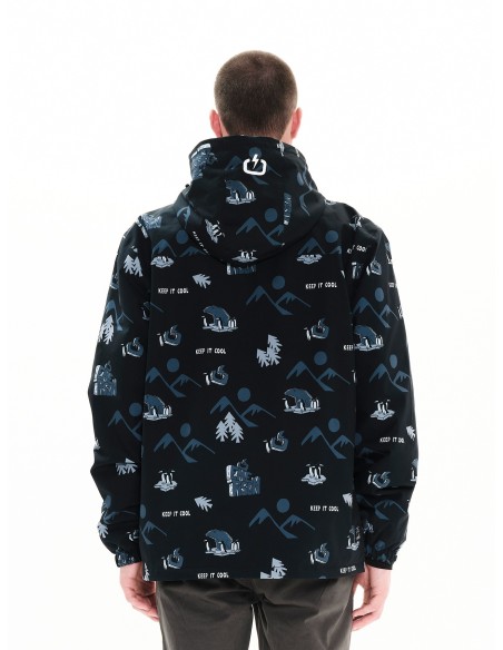 Emerson Ανδρικό Μπουφάν PR306 OFF BLACK - 222.EM10.63