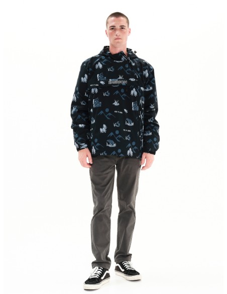 Emerson Ανδρικό Μπουφάν PR306 OFF BLACK - 222.EM10.63