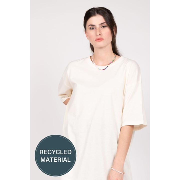 24 COLOURS T-shirt Oversized White  - 11730c