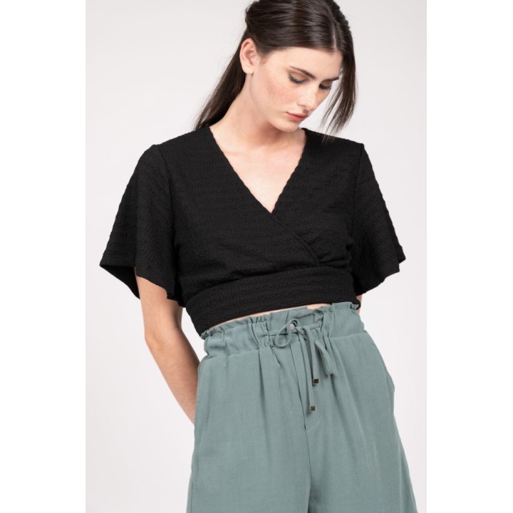 24 COLOURS Loose Green Shorts - 60628b