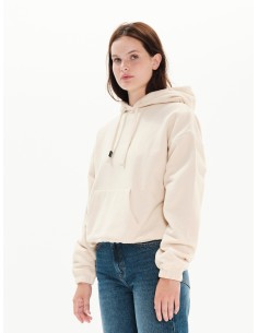 Emerson Γυναικείο Φούτερ ECRU - 222.EW20.77 2