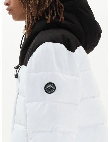 Emerson Ανδρικό Μπουφάν WHITE/BLACK - 222.EM10.15