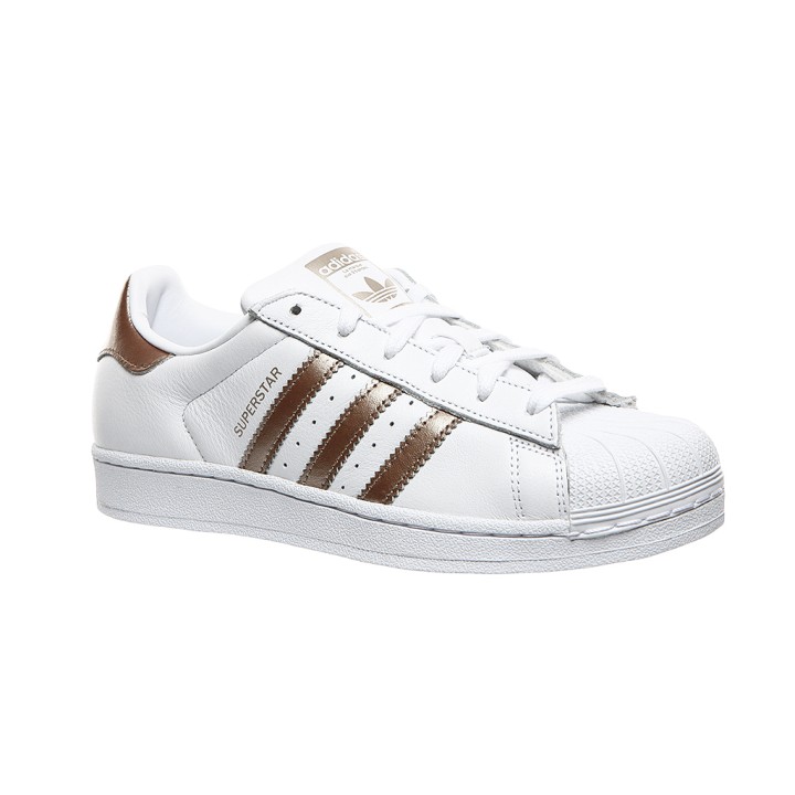 Adidas Originals Superstar Women's Shoes  -White/Gold (CG5463)| urbanfashion.gr