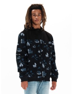 Emerson Ανδρικό Μπουφάν PR306 OFF BLACK/BLACK - 222.EM10.50 2