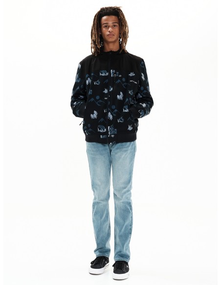 Emerson Ανδρικό Μπουφάν PR306 OFF BLACK/BLACK - 222.EM10.50