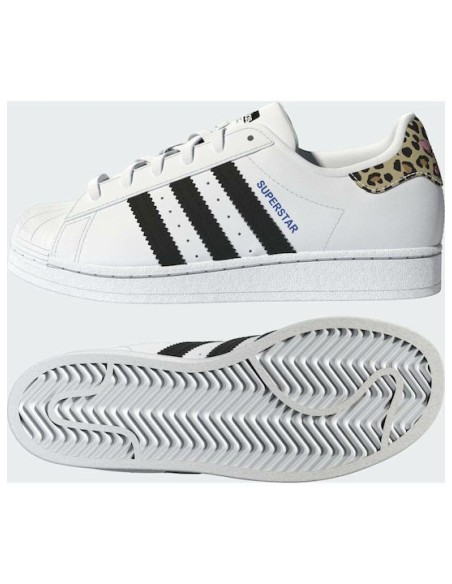Adidas Originals Superstar Cloud White / Core Black / Blue - GW4062
