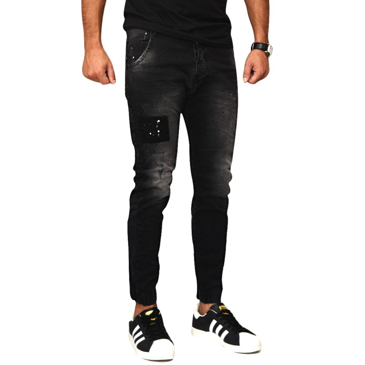 Τζιν Ανδρικό Back 2 Jeans Boyfriend Fit M69 Μαύρο