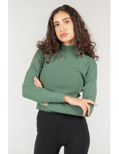 24 Colours Pullover in Green - 40907a