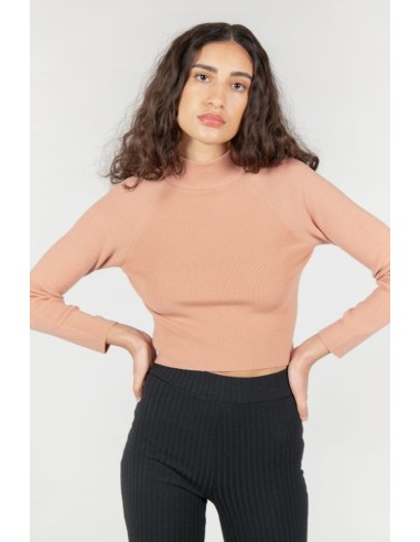 24 Colours Pullover in Rose - 40907c