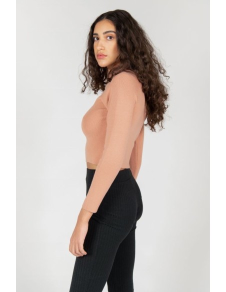 24 Colours Pullover in Rose - 40907c