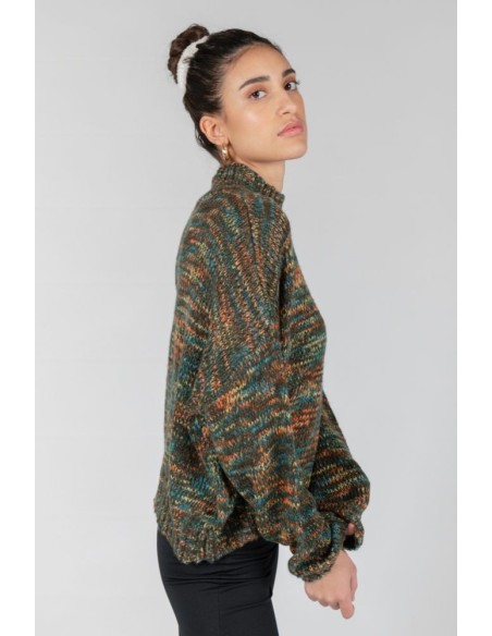 24 Colours Pullover in Multicolour - 40908b